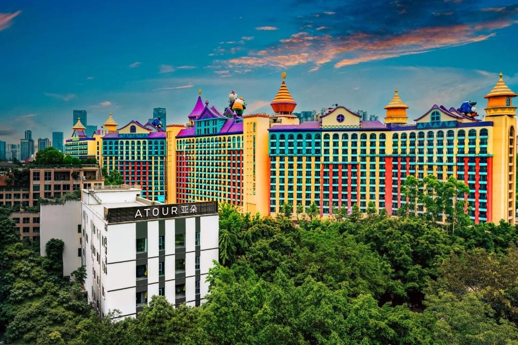 Atour Light Hotel Guangzhou Panyu Hanxi Chime long Dashi Metro Pazhou Exhibition — 3